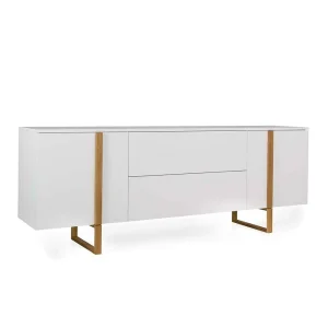 216x78x43 Skandi Sideboard Mit Bügelgestell Aus Holz – Toinun 10