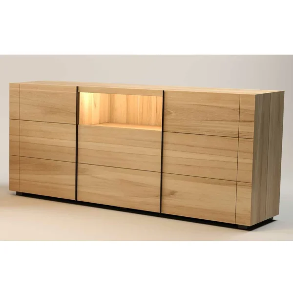 223x90x48 Großes Sideboard Aus Teak – Nekella 3