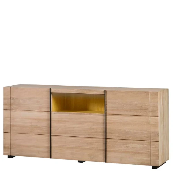 223x90x48 Großes Sideboard Aus Teak – Nekella 1