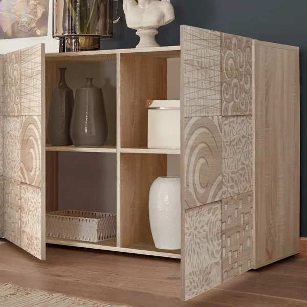 241 Cm Langes Sideboard In Eiche Sonoma Dekor – Bielvas 5