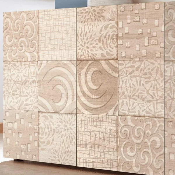 241 Cm Langes Sideboard In Eiche Sonoma Dekor – Bielvas 6
