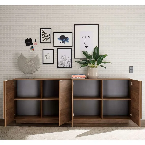 241x90x44 Sideboard In Natur Holzoptik – Basento II 4