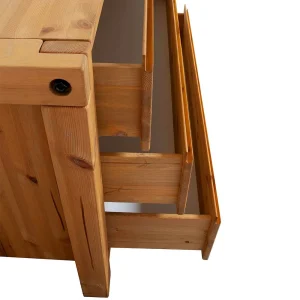 3 Schubladen Kommode Aus Kiefer In Honig – Mimdos 15