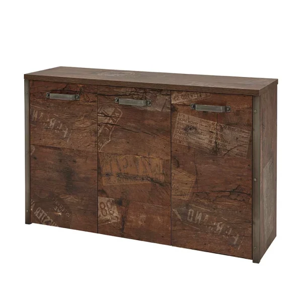 3-türige Kommode 117x74x34 Cm – Versuvia 1