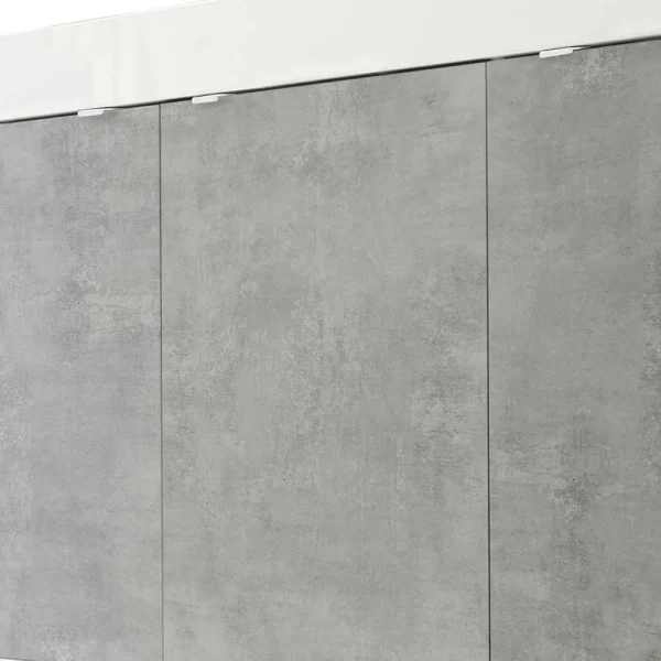 3-türiges Design-Sideboard In Beton Dekor – Narandu 6
