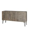 3-türiges Design Sideboard In Mangobaum Grey Wash – Escoba 17