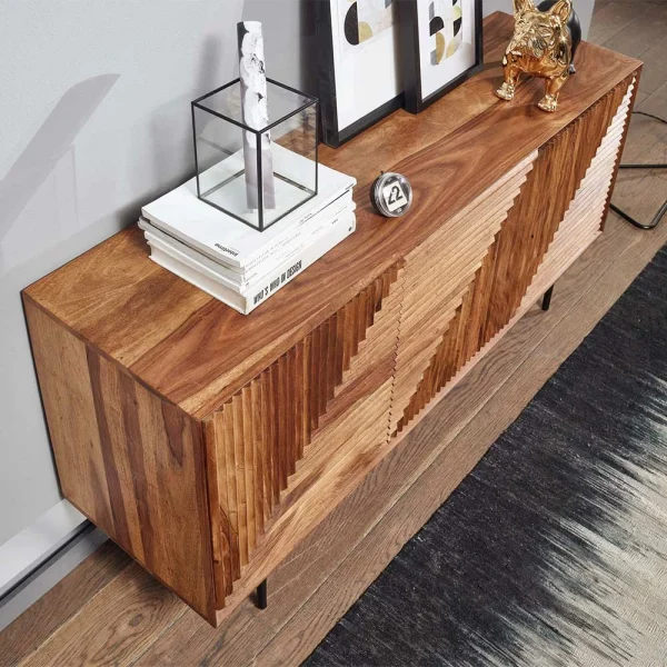 3-türiges Designer Sideboard Aus Massivholz – Madrino 4