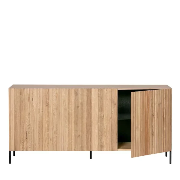 3-türiges Designer Sideboard In Natur Eiche – Cegrada 5