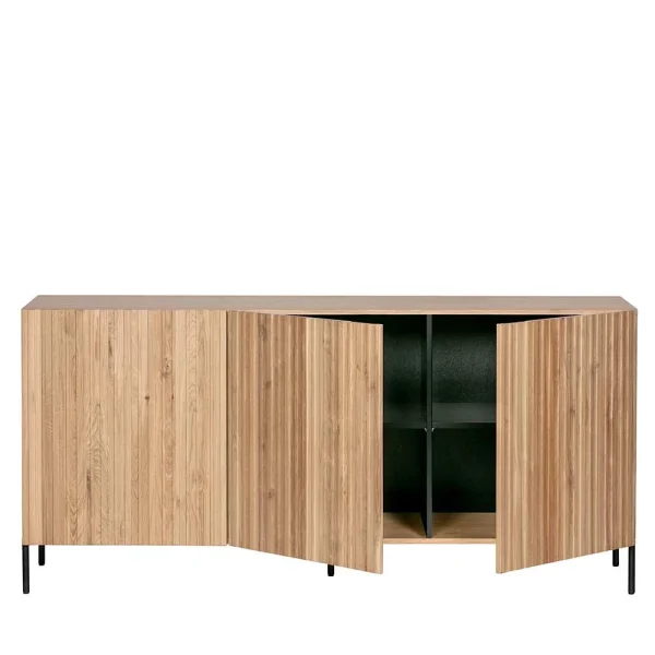 3-türiges Designer Sideboard In Natur Eiche – Cegrada 6