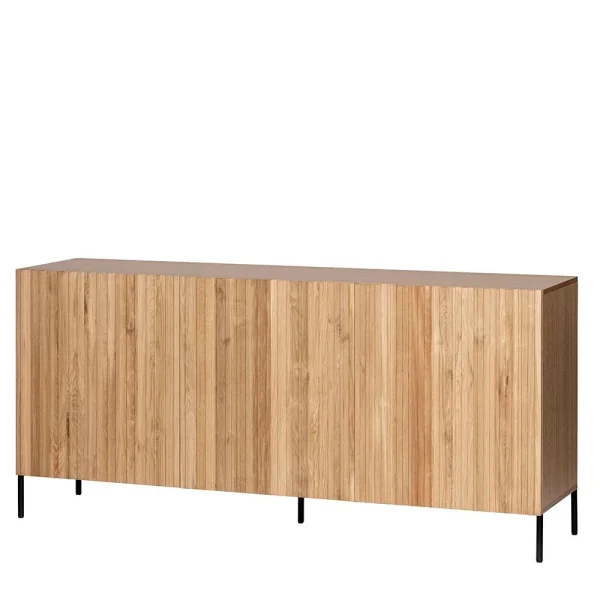 3-türiges Designer Sideboard In Natur Eiche – Cegrada 1