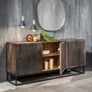 3-türiges Holz Sideboard Mit Bügelgestell – Lyrica 12