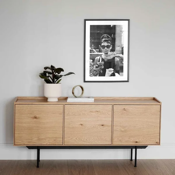 3-türiges Sideboard In Wildeiche – Besi 3
