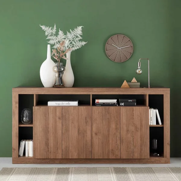 4-türiges Sideboard Mit 6 Offenen Fächern – Cosmonata 3
