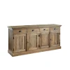 Altholz Sideboard Yuri Aus Teak Massivholz 17