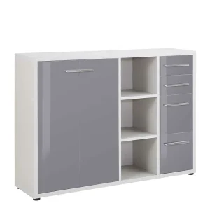 Arbeitszimmer Sideboard Mit 2 Türen & 3 Fächern – Tederana 10