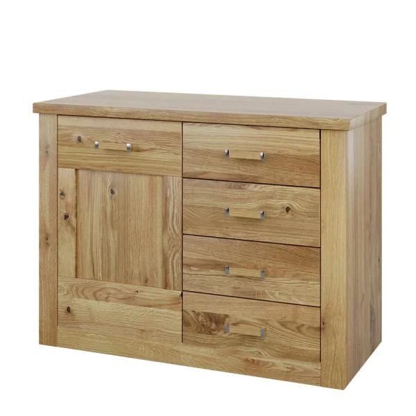 Asteiche Kommode Teilmassiv – Zamron 1
