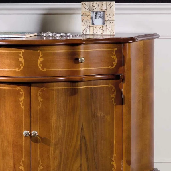 Barock Kombikommode Dentro Mit Furnier Nussbaum 3