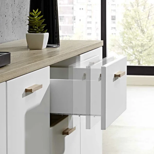 Büro Sideboard Farina In Weiß 5