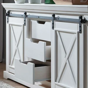 Country Design Sideboard Mit Schiebetüren – Kuito 16