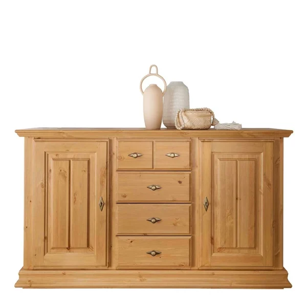 Country Style Anrichte In Eichefarben – Vlota 1