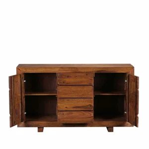 Design Holz Sideboard Hoslo Extravagante Optik 10