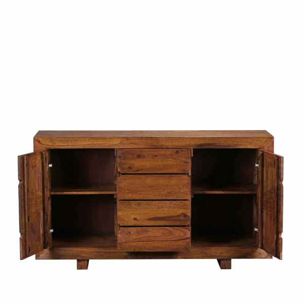 Design Holz Sideboard Hoslo Extravagante Optik 4
