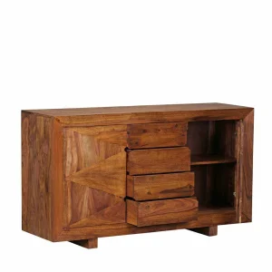 Design Holz Sideboard Hoslo Extravagante Optik 12