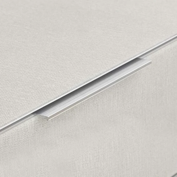 Design Kombi-Kommode In Beigegrau Glas – Settas 6