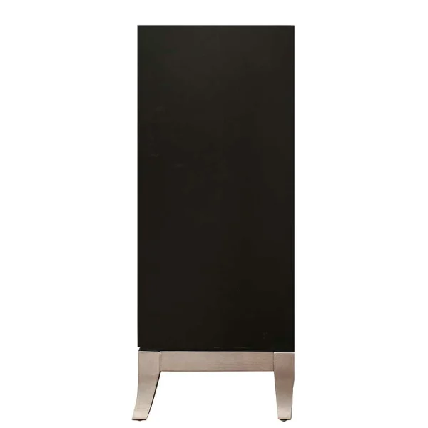 Design Kommode In Silber & Schwarz – Viddalba 5