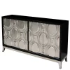 Design Kommode In Silber & Schwarz – Viddalba 14