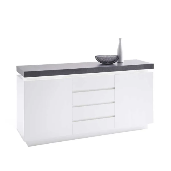 Design Sideboard Rebelvo Mit Dimmbarer LED Beleuchtung 3