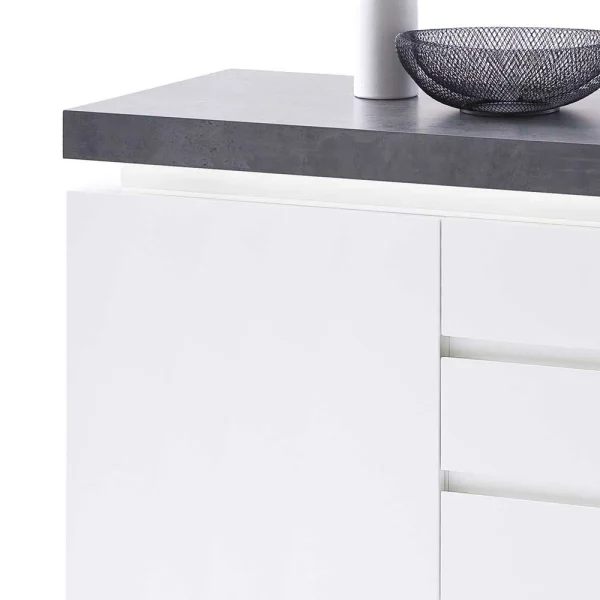 Design Sideboard Rebelvo Mit Dimmbarer LED Beleuchtung 6