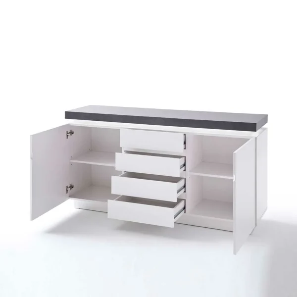 Design Sideboard Rebelvo Mit Dimmbarer LED Beleuchtung 7