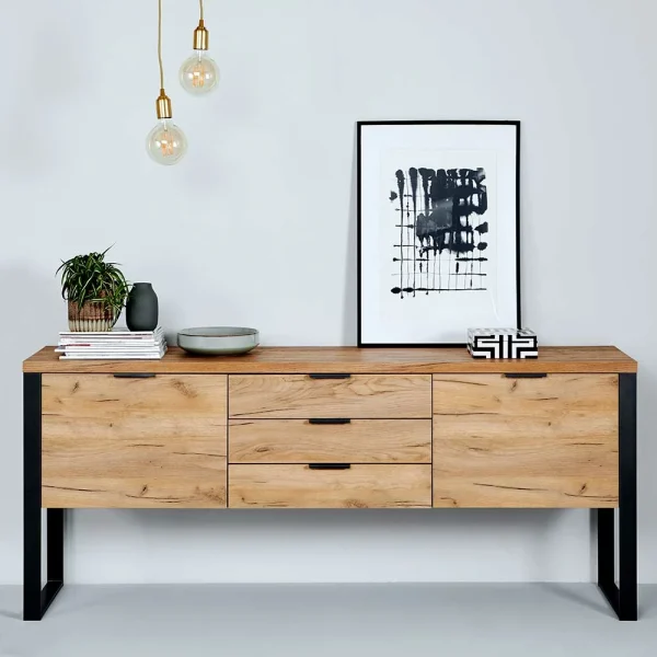 Design Sideboard In Eiche Optik – Ilvensa 4