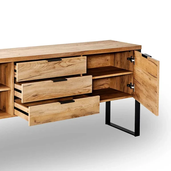 Design Sideboard In Eiche Optik – Ilvensa 5