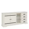 Design Sideboard In Weiß Mit Schwarz – Manduza 16