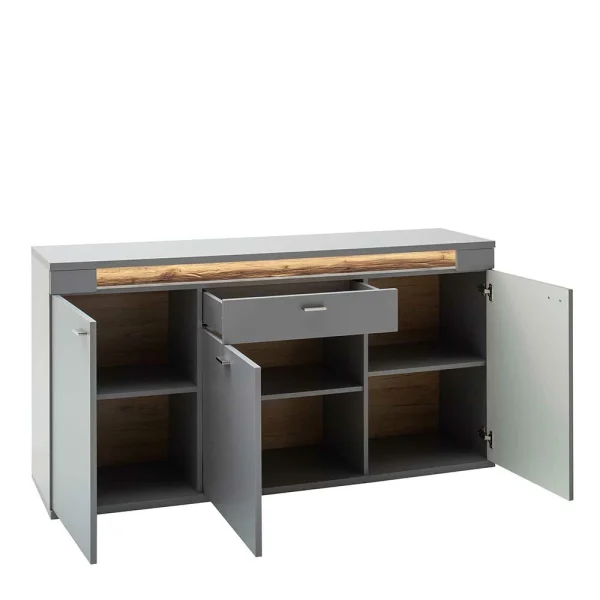 Design Sideboard Mit Licht LED – Adecias 6