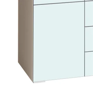 Design Sideboard Granita In Weiß Beige 12