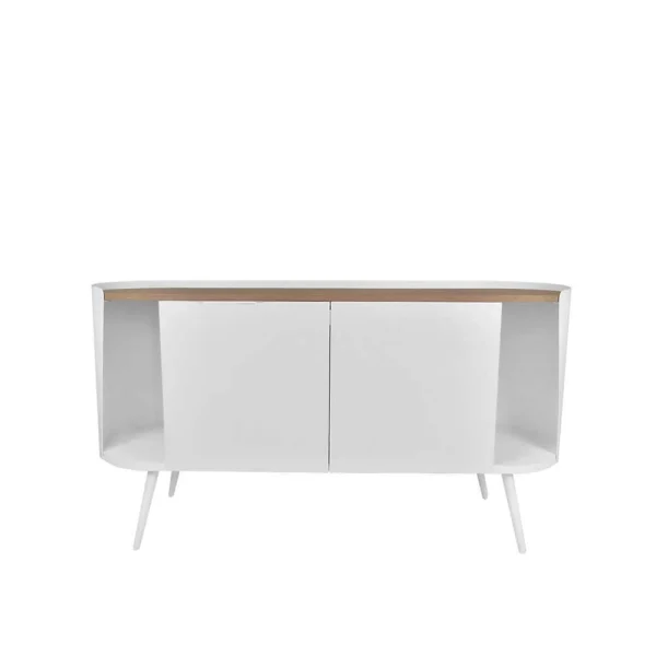 Design Stahl Sideboard In Weiß – Yunike 3