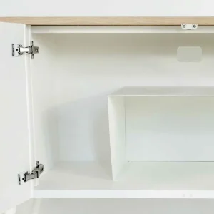 Design Stahl Sideboard In Weiß – Yunike 9