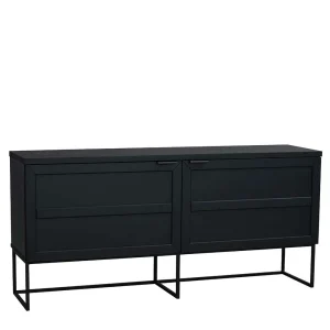 Design Türen Kommode In Eiche Schwarz – Meciva 10