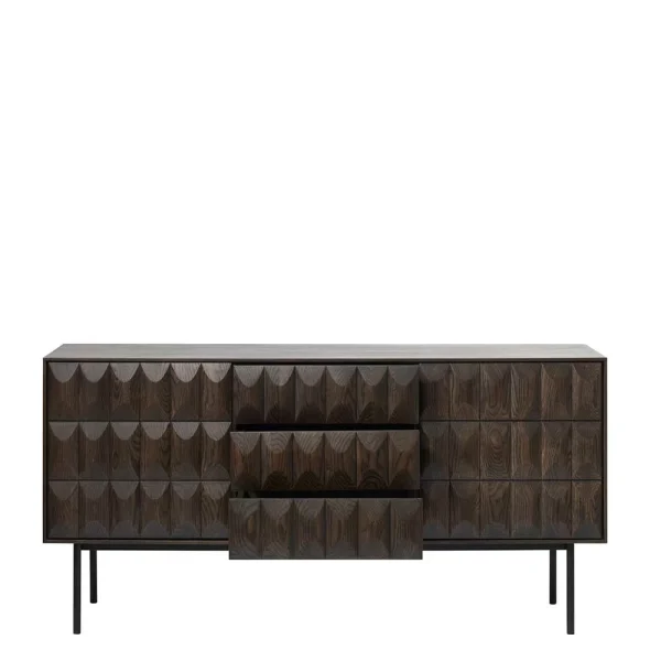 Designer Sideboard In Eiche Dunkel – Jansuva 4