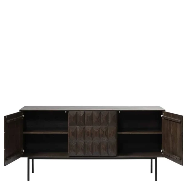 Designer Sideboard In Eiche Dunkel – Jansuva 5