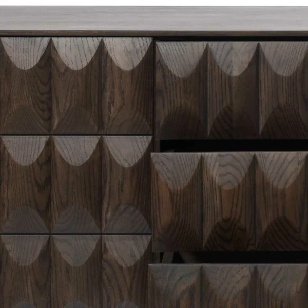Designer Sideboard In Eiche Dunkel – Jansuva 7