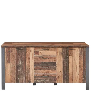 Designer-Sideboard In Holzoptik Used Look – Firodras 12