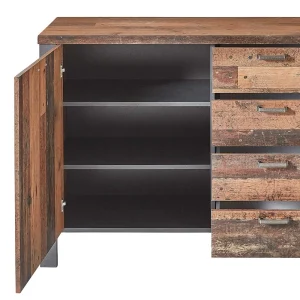 Designer-Sideboard In Holzoptik Used Look – Firodras 16