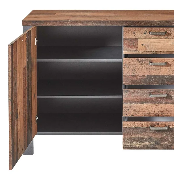 Designer-Sideboard In Holzoptik Used Look – Firodras 6