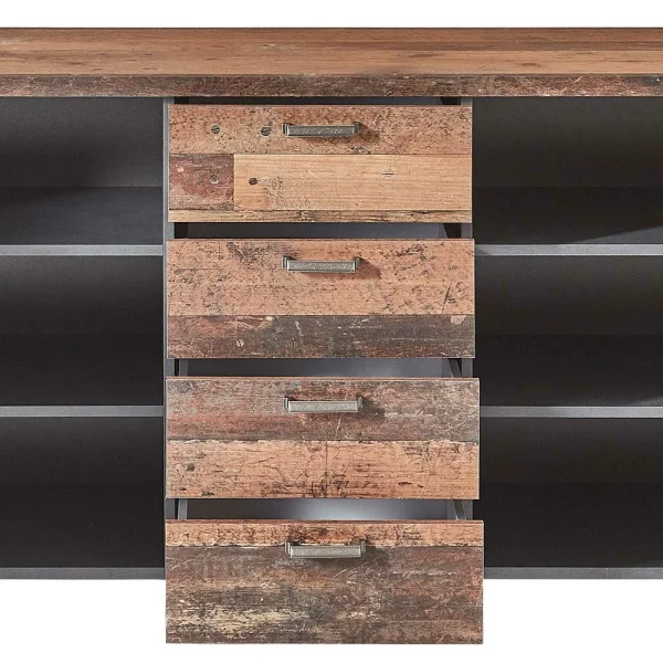 Designer-Sideboard In Holzoptik Used Look – Firodras 7