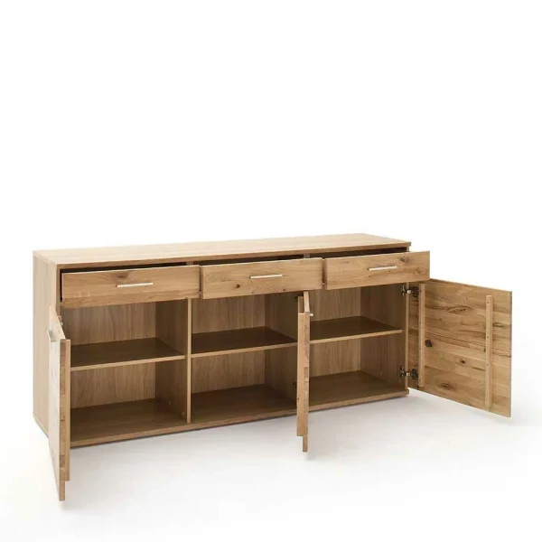 Echtholz Sideboard In Eiche Bianco – Crokas 5