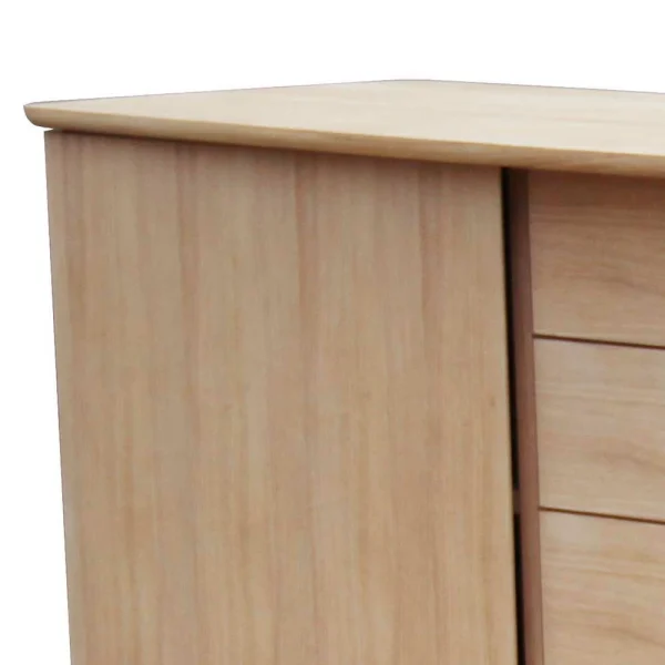 Eiche Bianco Sideboard Mit Schiebetüren – Saimoon 6